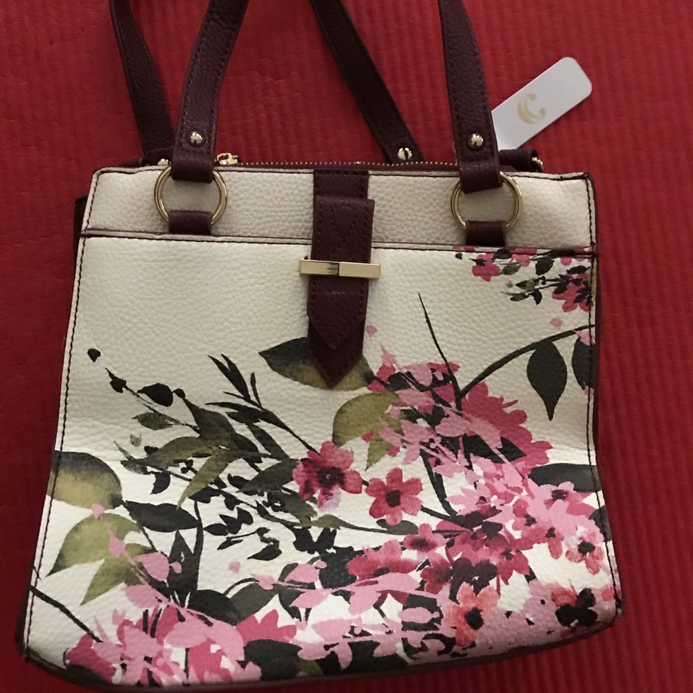 Pretty floral handbag